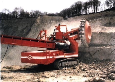 Carbon Steel Large Bucket Wheel Excavator For Mining