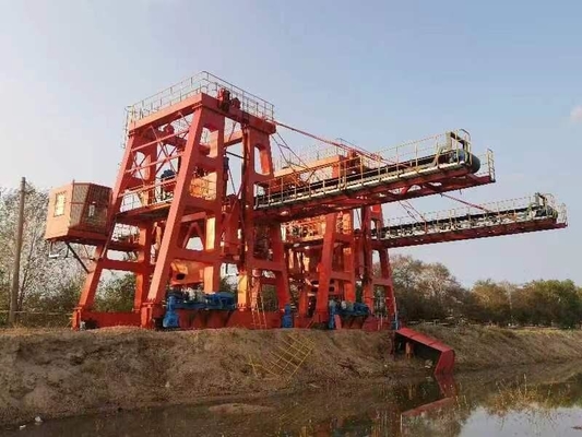 Railroad Car Chain Bucket Unloader For Coal Wagon Unloading System