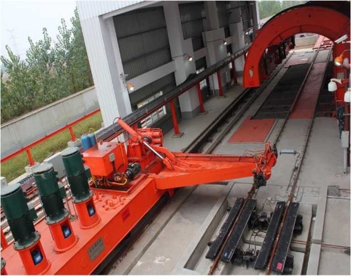 Speed Adjustable VFD Controlled Rail Car Unloading System