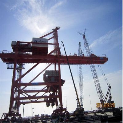 Heavy Duty Grab Type Ship Unloading System For Bulk Materials Handling