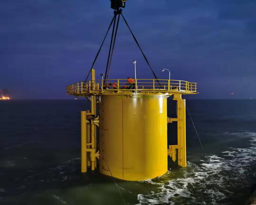Pile Foundation Transition Large Part Machining Offshore Wind Turbine Carbon Steel